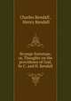 Strange footsteps; or, Thoughts on the providence of God, by C. and H. Kendall, Charles Kendall , Henry Kendall 