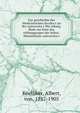 Zur geschichte der Medicinischen faculta?t an der universita?t Wu?rzburg. Rede zur feier des stiftungstages der Julius-Maximilians-universita?t, Koelliker, Albert, von, 1817-1905 