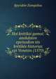 Hoi kr?tikoi gamoi: anekdoton epeisodion t?s kr?tik?s historias epi Venet?n (1570), Spyridon Zampelios 