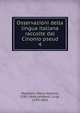 Osservazioni della lingua italiana raccolte dal Cinonio pseud.. 4, Mambelli, Marco Antonio, 1582-1644,Lamberti, Luigi, 1759-1813 