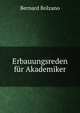 Erbauungsreden fur Akademiker, Bernard Bolzano 