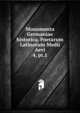 Monumenta Germaniae historica. Poetarum Latinorum Medii Aevi. 4, pt.1, Gesellschaft f?r ?ltere Deutsche Geschichtskunde zur Bef?rderung einer Gesammtausgabe der Quellenschriften Deutscher Geschichten des Mittelalters,Reichsinstitut f?r ?ltere Deutsche Geschichtskunde,Monumenta Germaniae Historica (Deutsches Institut f?r 