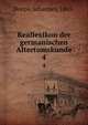 Reallexikon der germanischen Altertumskunde. 4, Hoops, Johannes, 1865- 