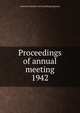 Proceedings of annual meeting. 1942, American Institute of Consulting Engineers 