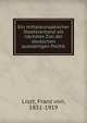 Ein mitteleuropaischer Staatsverband als nachstes Ziel der deutschen auswartigen Politik, Liszt, Franz von, 1851-1919 