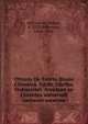 Ottonis De Sancto Blasio Chronica. Edidit Adolfus Hofmeister. Accedunt ex Chronica universali turicensi excerpta, Otto von St. Blasien, d. 1223,Hofmeister, Adolf, 1883- 
