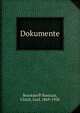 Dokumente, Brockdorff-Rantzau, Ulrich, Graf, 1869-1928 