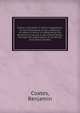 Cotton cultivation in Africa. Suggestions on the importance of the cultivation of cotton in Africa, in reference to the abolition of slavery in the United States, through the organization of an African Civilization Society, Coates, Benjamin 