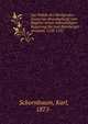 Zur Politik des Markgrafen Georg von Brandenburg; vom Beginne seiner selbst?ndigen Regierung bis zum N?rnberger Anstand, 1528-1532, Schornbaum, Karl, 1875- 