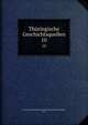 Thringische Geschichtsquellen. 10, Verein f?r Th?ringische Geschichte und Altertumskunde, Jena 