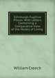 Edinburgh Fugitive Pieces: With Letters Containing a Comparative View of the Modes of Living ., William Creech 