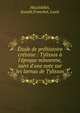 ?tude de pr?histoire cr?toise : Tylissos ? l'?poque minoenne, suivi d'une note sur les larnax de Tylissos, Hazzidakis, Joseph,Franchet, Louis 
