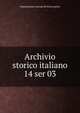 Archivio storico italiano. 14 ser 03, Deputazione toscana di storia patria 