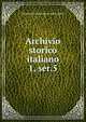 Archivio storico italiano. 1, ser.5, Deputazione toscana di storia patria 