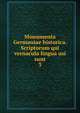 Monumenta Germaniae historica. Scriptorum qui vernacula lingua usi sunt. 3, Gesellschaft f?r ?ltere Deutsche Geschichtskunde zur Bef?rderung einer Gesammtausgabe der Quellenschriften Deutscher Geschichten des Mittelalters 