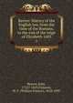 Reeves' History of the English law, from the time of the Romans, to the end of the reign of Elizabeth 1603, Reeves, John, 1752?-1829,Finlason, W. F. (William Francis), 1818-1895 