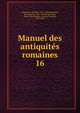 Manuel des antiquits romaines. 16, Theodor Mommsen 