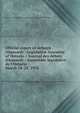 Official report of debates (Hansard) : Legislative Assembly of Ontario = Journal des dbats (Hansard) : Assemble lgislative de l`Ontario. March 18-25, 1952, Ontario. Legislative Assembly,Ontario. Assembl?e l?gislative 