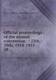 Official proceedings . of the annual convention . - 25th - 39th; 1918-1933. 28, American Society of Municipal Engineers 