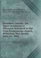 President Lincoln; his figure in history: a discourse delivered in the First Presbyterian church, Princeton, New Jersey, June 1st, 1865, MacDonald, James Madison, 1812-1876. [from old catalog] 