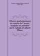 OEuvre parlementaire du comte de Cavour; traduite et annot?e par I. Artom et Albert Blanc, Camillo Benso Cavour 