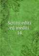 Scritti editi ed inediti. 14, Mazzini Giuseppe 