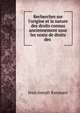 Recherches sur l'origine et la nature des droits connus anciennement sous les noms de droits des ., Jean Joseph Raepsaet 