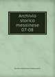 Archivio storico messinese. 07-08, Societa messinese di storia patria 