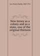 New Jersey as a colony and as a state, one of the original thirteen, Lee, Francis Bazley, 1869-1914 