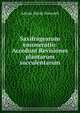 Saxifragearum enumeratio: Accedunt Revisiones plantarum succulentarum, Adrian Hardy Haworth 