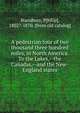 A pedestrian tour of two thousand three hundred miles, in North America. To the Lakes,--the Canadas,--and the New-England states, Stansbury, P[hilip], 1802?-1870. [from old catalog] 