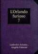 L'Orlando furioso, Ariosto Lodovico 