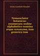 Nomenclator botanicus: enumerans ordine alphabetico nomina atque synonyma, tum generica tum ., Ernst Gottlieb Steudel 