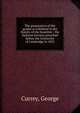 The preparation of the gospel as exhibited in the history of the Israelites : the Hulsean lectures preached before the University of Cambridge in 1851, Currey, George 