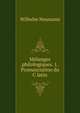 Melanges philologiques. 1. Pronunciation du C latin, Wilhelm Neumann 