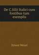 De C.Silii Italici cum fontibus tum exemplis, Ernest Wezel 