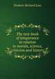 The text-book of temperance in relation to morals, science, criticism and history, Frederic Richard Lees 