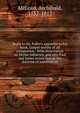 Reply to Mr. Fuller's appendix to his book, Gospel worthy of all acceptation : With dissertation on Divine influence, and also Paul and James reconciled on the doctrine of justification, McLean, Archibald, 1732-1812 