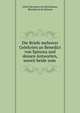 Die Briefe mehrerer Gelehrten an Benedict von Spinoza und dessen Antworten, soweit beide zum ., Julius Hermann von Kirchmann, Benedictus de Spinoza 