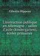 L'instruction publique en Allemagne .: salles d'asile (kindergarten), ?coles primaires ., Celestin Hippeau 