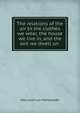 The relations of the air to the clothes we wear, the house we live in, and the soil we dwell on ., Max Josef von Pettenkofer 
