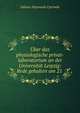 Uber das physiologische privat-laboratorium an der Universitat Leipzig: Rede gehalten am 21 ., Johann Nepomuk Czermak 