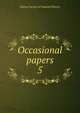 Occasional papers. 5, Boston Society of Natural History 