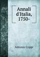 Annali d'Italia, 1750-, Antonio Coppi 
