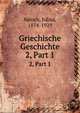 Griechische Geschichte. Band 2, Beloch, Julius, 1854-1929 