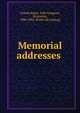 Memorial addresses, United States. 56th Congress, 2d session, 1900-1901. [from old catalog] 