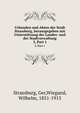 Urkunden und Akten der Stadt Strassburg, herausgegeben mit Untersttzung der Landes- und der Stadtverwaltung. 3, Part 1, Strassburg, Ger,Wiegand, Wilhelm, 1851-1915 