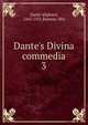 Dante's Divina commedia, Dante Alighieri 