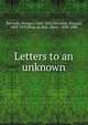 Letters to an unknown, Merimee Prosper 