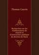 Recherches sur les ?tablissemens de charit? et d'instruction publique du dioc?se du Mans, Thomas Cauvin 